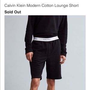 Calvin Klein Modern Lounge Shorts